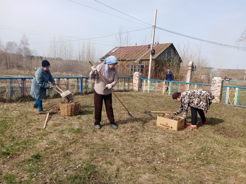 Акция “Чистый поселок”.